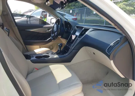 2016 Infiniti Q50 3.0T Premium из США, поврежденный, VIN JN1EV7AR0GM345628